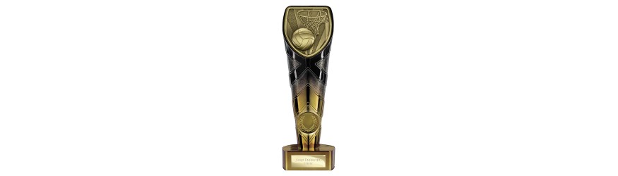 FUSION COBRA NETBALL RESIN AWARD - 4 SIZES - 15CM TO 22.5CM FUSION COBRA NETBALL RESIN AWARD - 4 SIZES - 15CM TO 22.5CM